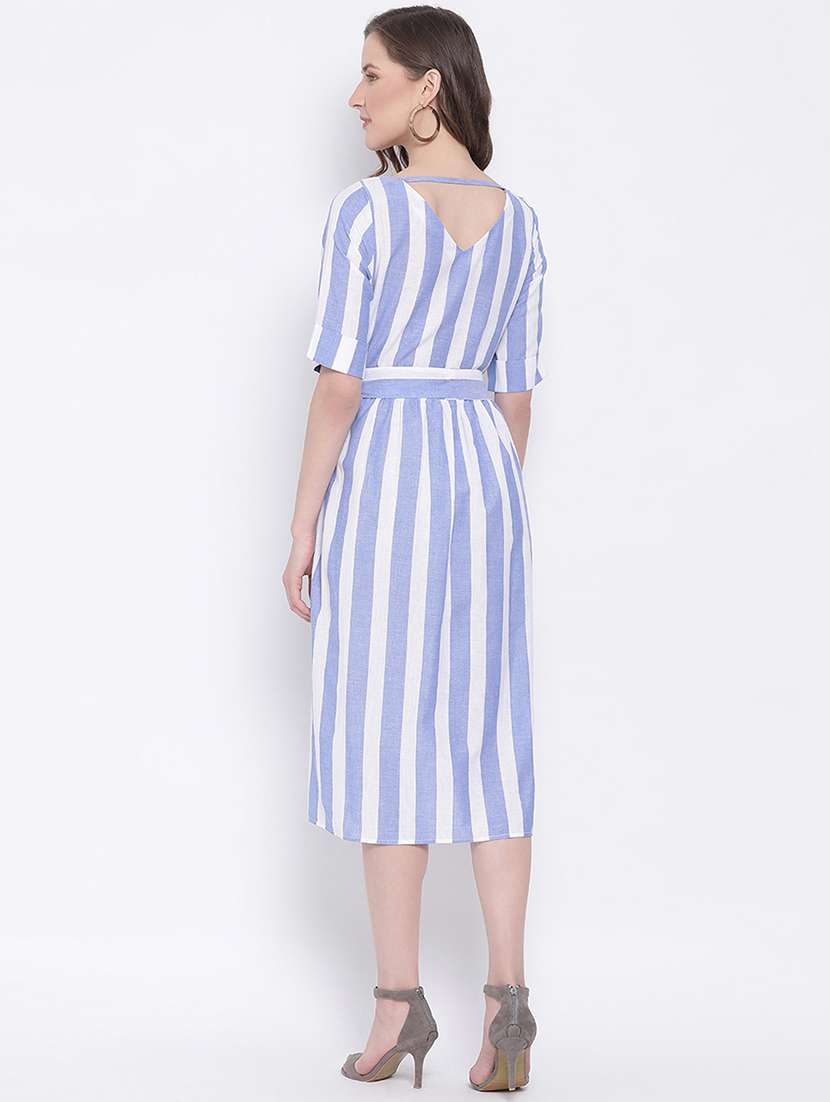 women's striped dress - 16853143 - Standard Image - 2