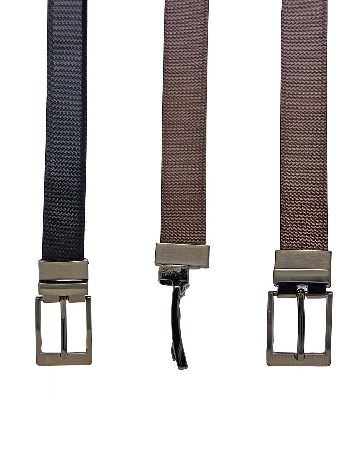 blackbrown leather belt - 16855456 - Standard Image - 2