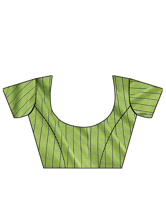 women's self design olive colored saree with blouse - 16860295 -  Standard Image - 2