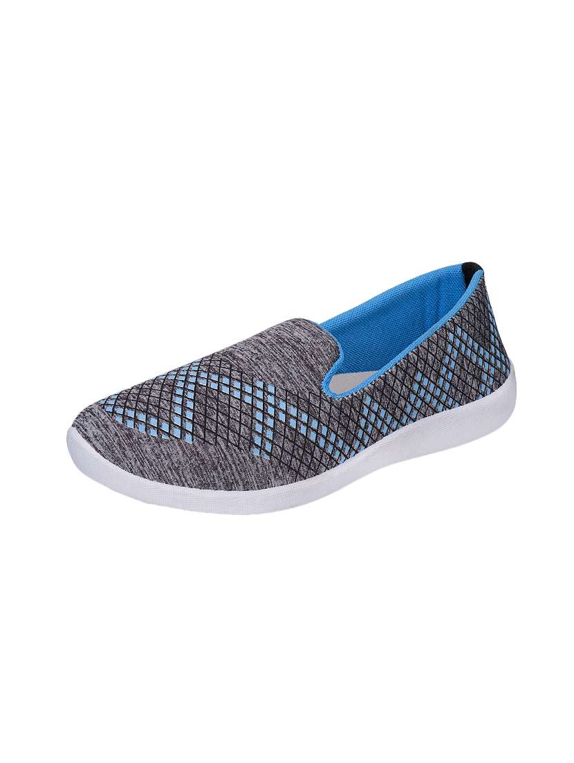 grey slip on casual shoes - 16863709 -  Standard Image - 2