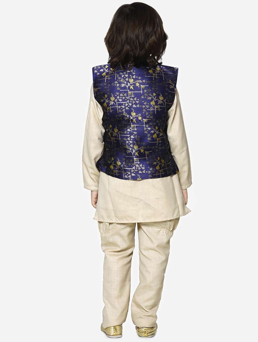 yellow cotton kurta sets - 16863759 - Standard Image - 2