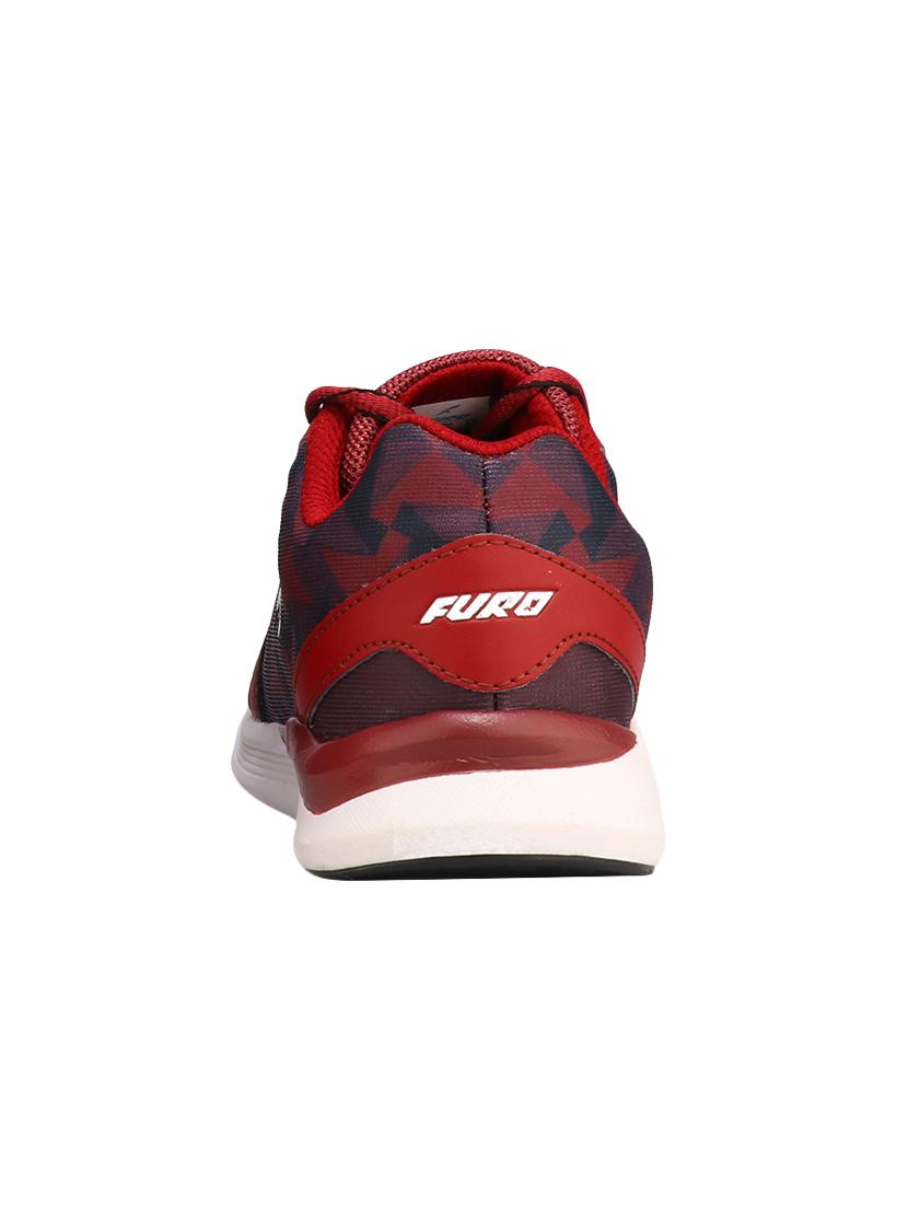 red lace-up sports shoes - 16864342 - Standard Image - 2