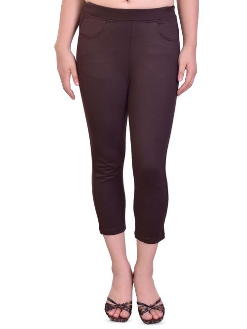 high rise solid capri - 16864348 - Standard Image - 0