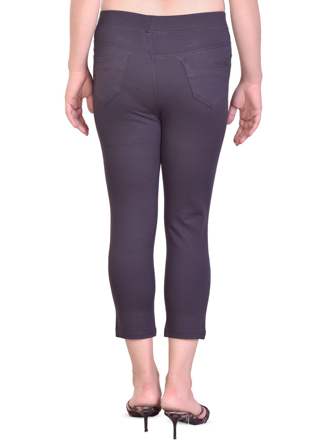 high rise solid capri - 16864349 - Standard Image - 2