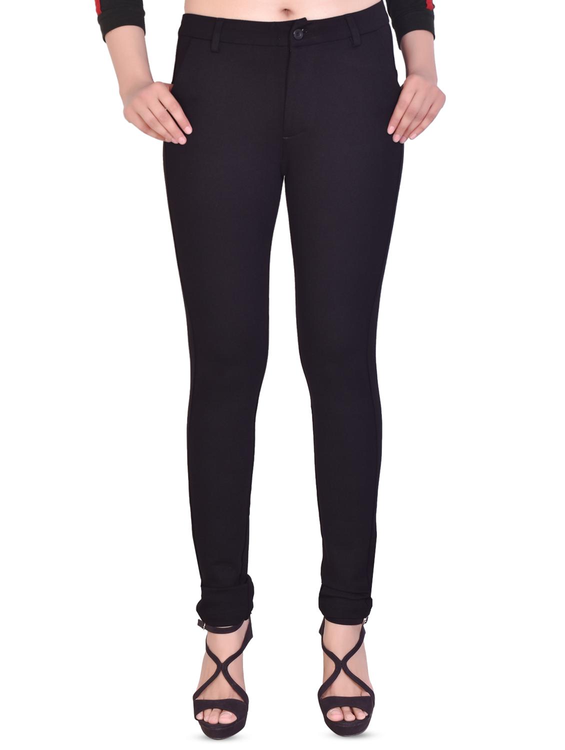 high rise flat front trouser  - 16864369 -  Zoom Image - 0