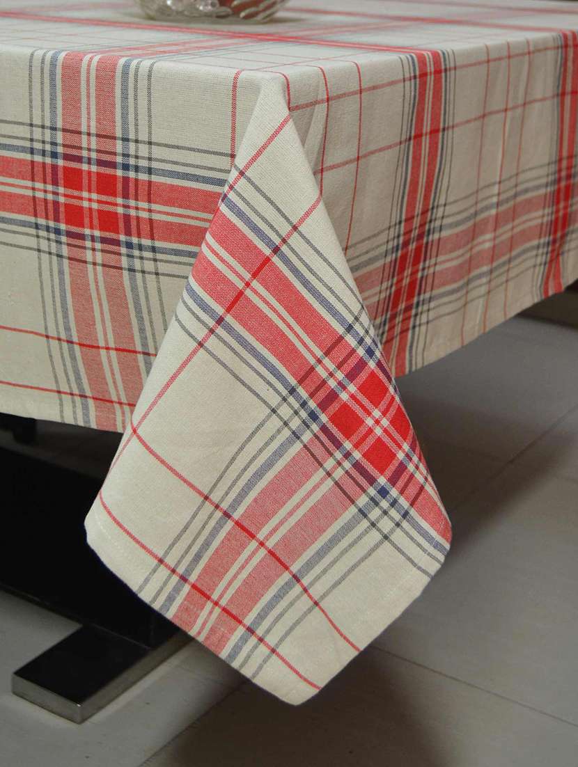 woven plaid check table cover - 16866563 - Standard Image - 2