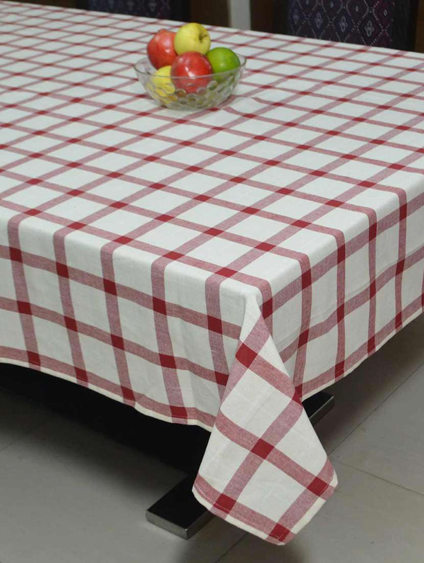 big check table cover