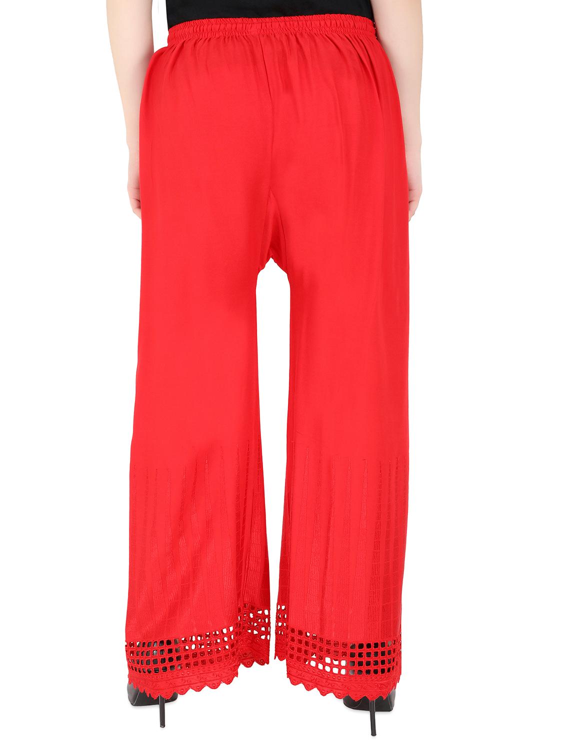 solid flared palazzo - 16866675 - Standard Image - 2