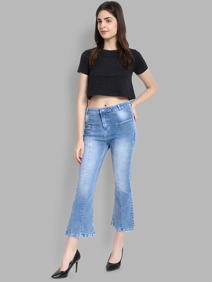 high rise stone washed jeans  - 16868007 -  Standard Image - 2