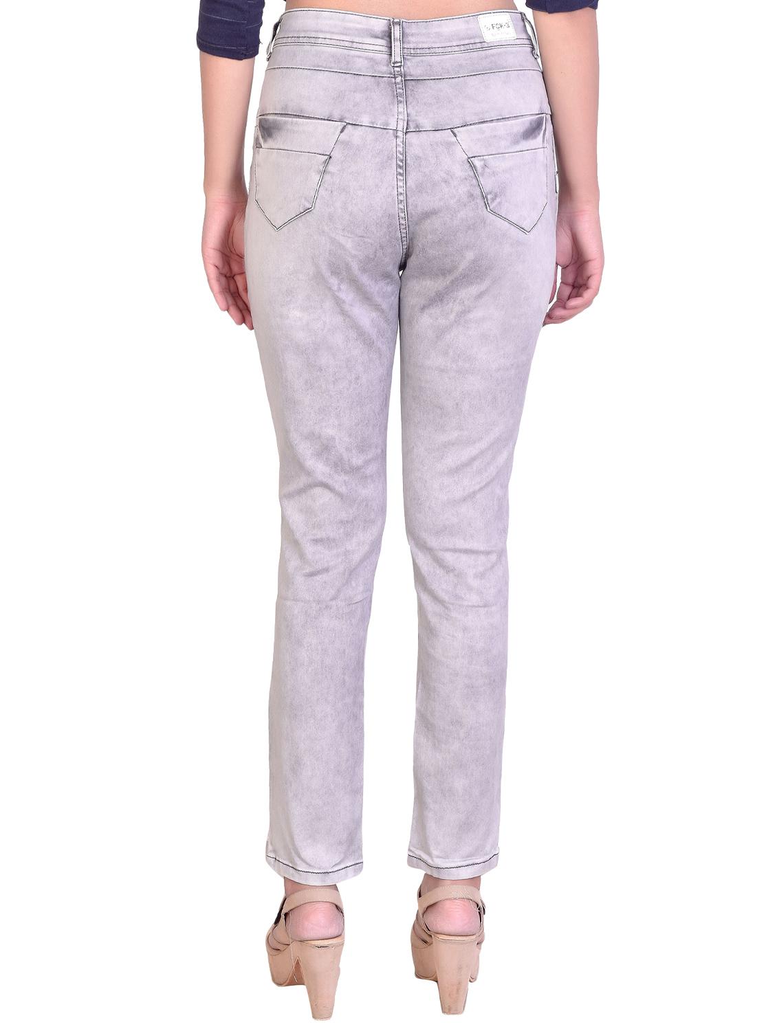 women's plain slim fit jeans - 16868591 - Standard Image - 2