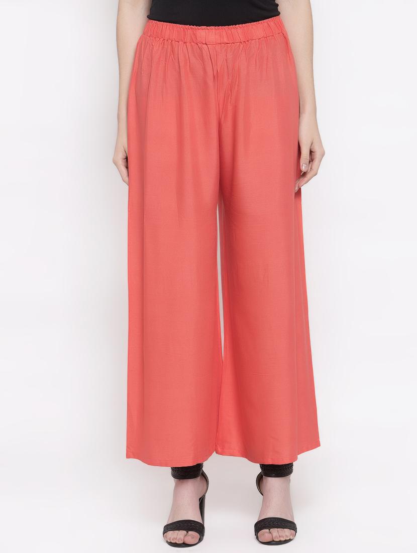 solid cullottes palazzo