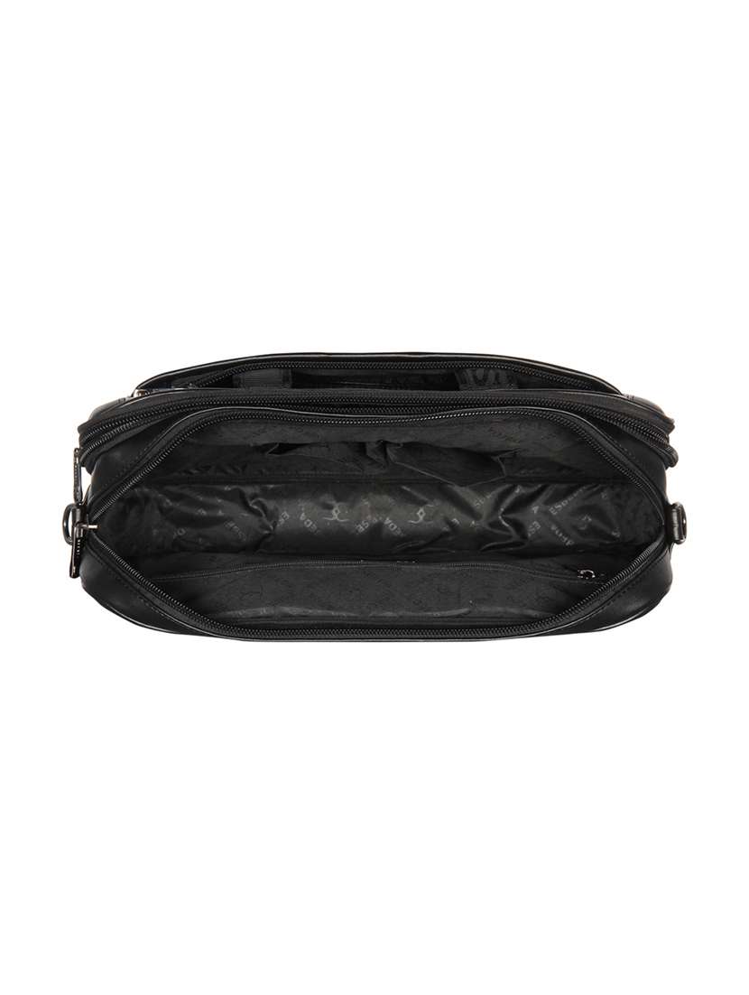 black leatherette (pu) laptop bag - 16870242 -  Standard Image - 2