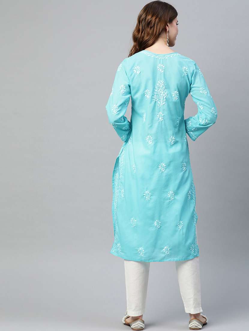 women's straight kurta - 16873305 -  Standard Image - 2