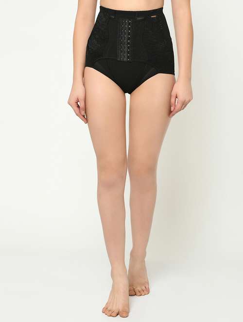 black nylon tummy tucker shapewear - 16873691 - Standard Image - 0