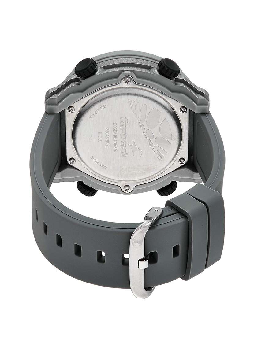 Dial Fastrack 100m Wr Buy Online Fastrack Trendies Analog Grey