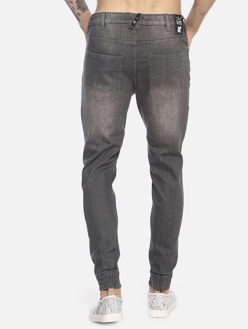 grey ripped jogger - 16879882 - Standard Image - 2