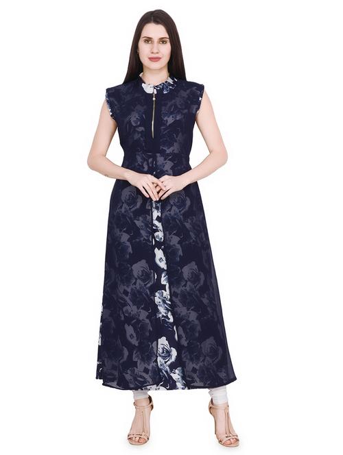 women's layered floral dress - 16880573 - Standard Image - 0