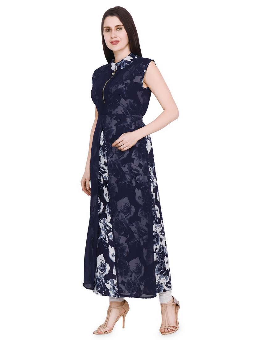 Women's Layered Floral Dress