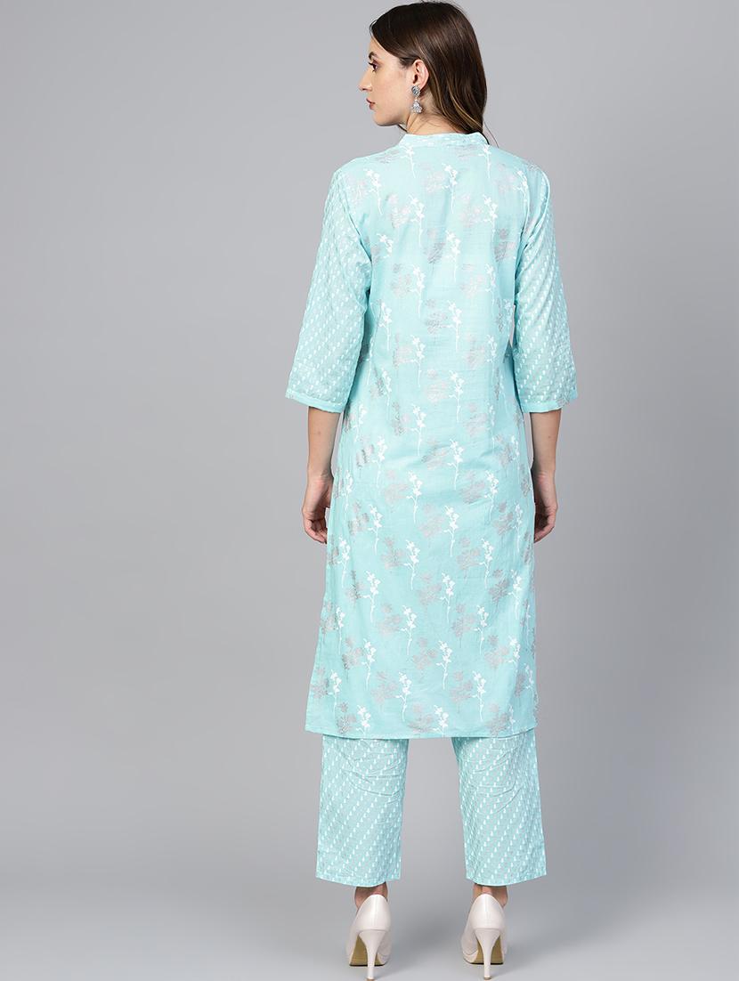 pastel kurta palazzo set - 16883396 - Standard Image - 2