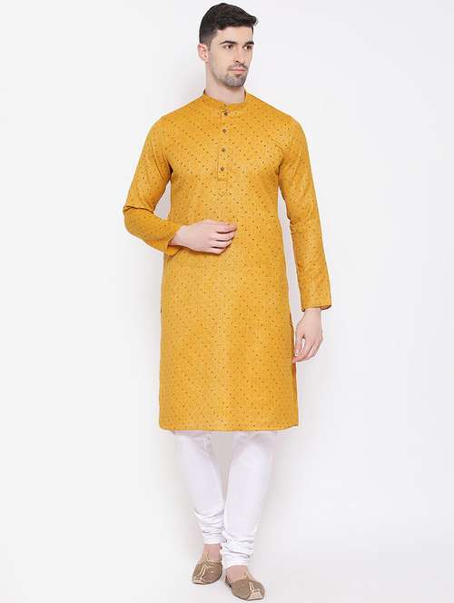 men printed kurta churidar ethnic wear set - 16883497 -  Standard Image - 0