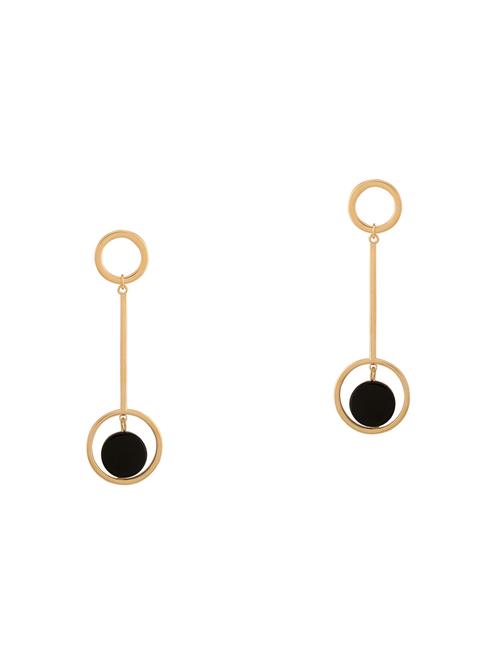 black metal drop earring - 16884142 -  Standard Image - 0