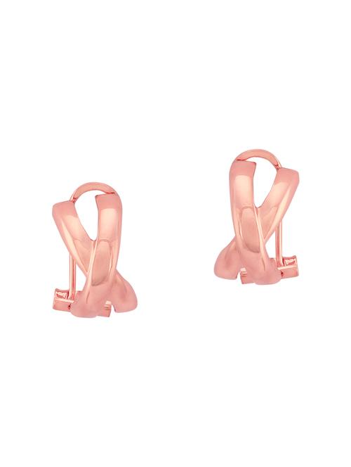 pink rose gold  studs earring - 16884152 -  Standard Image - 0