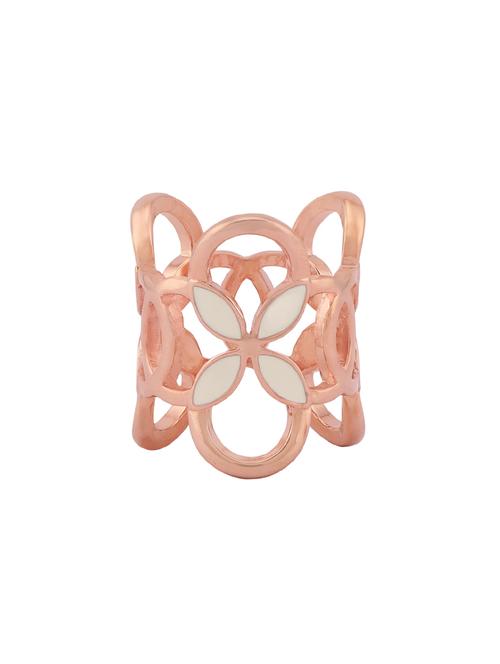 white metal finger ring - 16884157 - Standard Image - 0