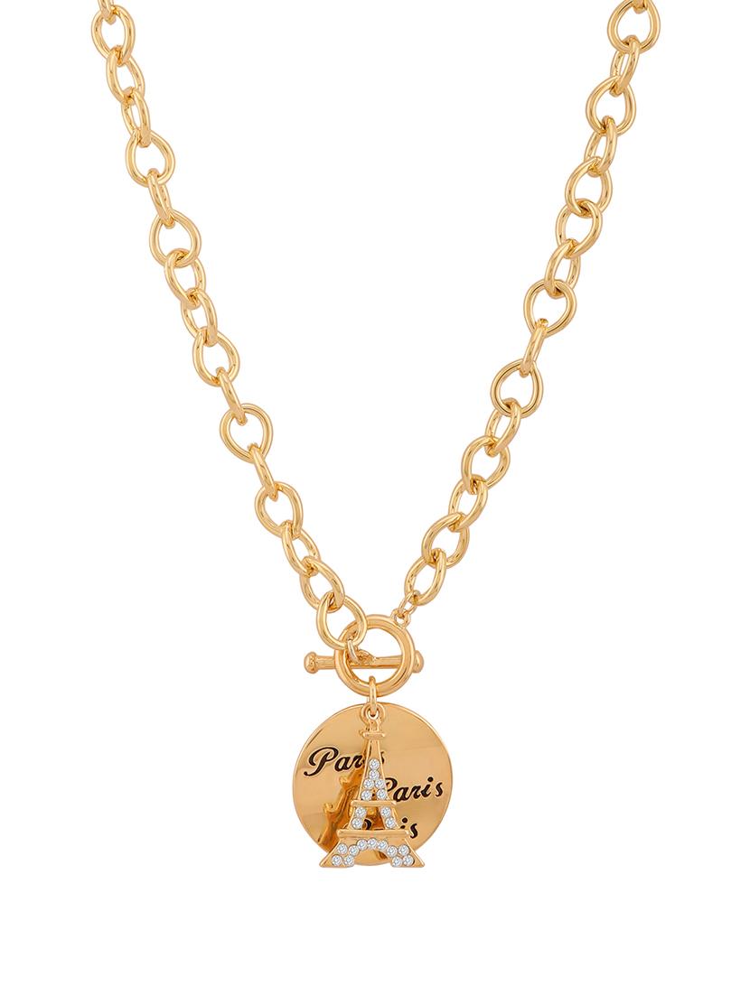 gold metal pendant - 16884207 -  Zoom Image - 0