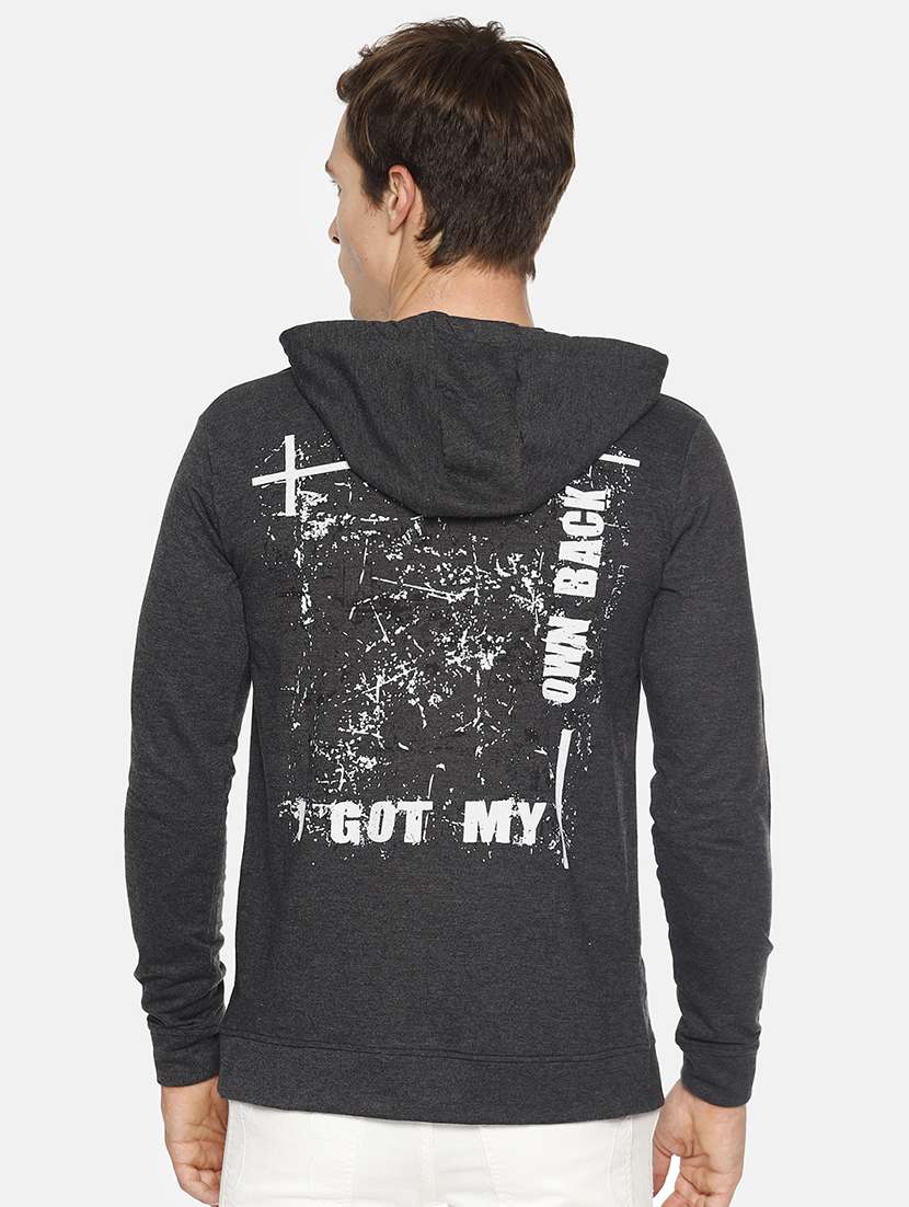 grey printed sweatshirt - 16887092 - Standard Image - 2