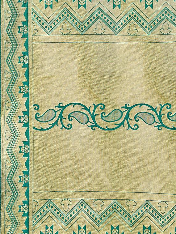 ethnic motif banarasi saree with blouse - 16887269 - Standard Image - 2