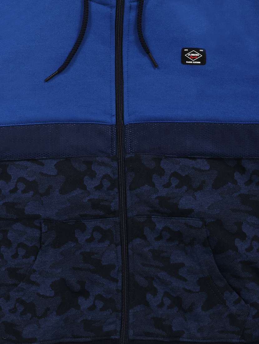 navy blue fleece sweatshirt - 16888874 - Standard Image - 2