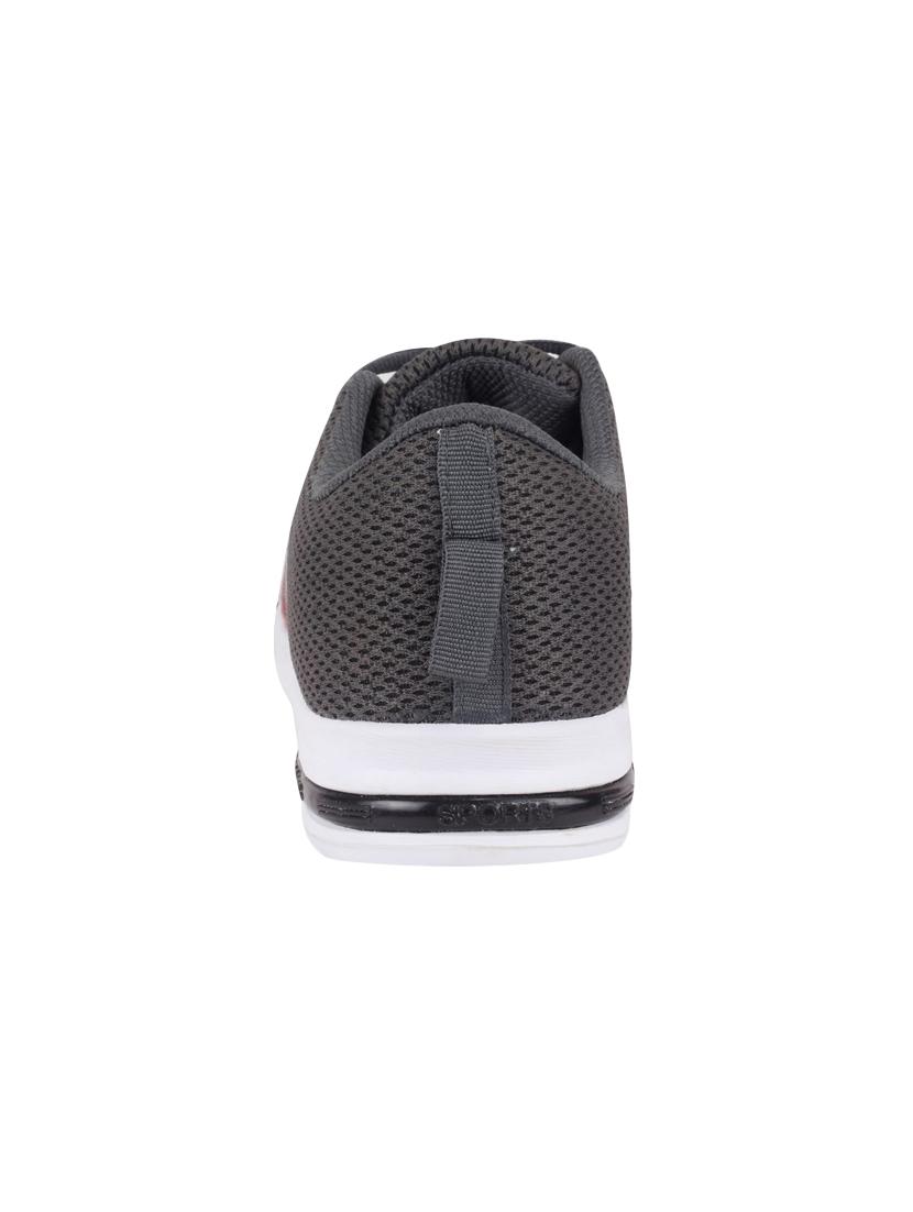 grey mesh lace up sport shoes - 16893266 - Standard Image - 2
