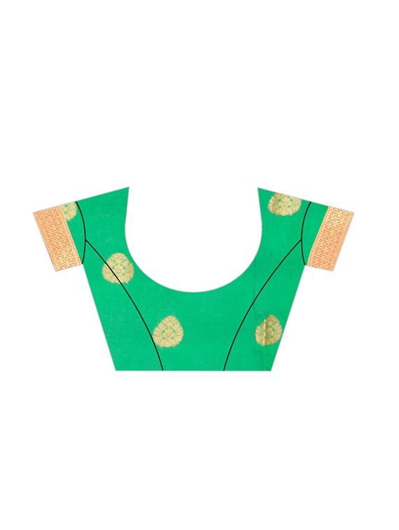 women's banarasi saree with blouse - 16893328 - Standard Image - 2