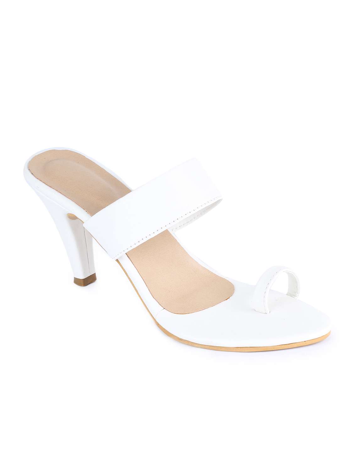 white one toe sandals - 16893685 -  Zoom Image - 0