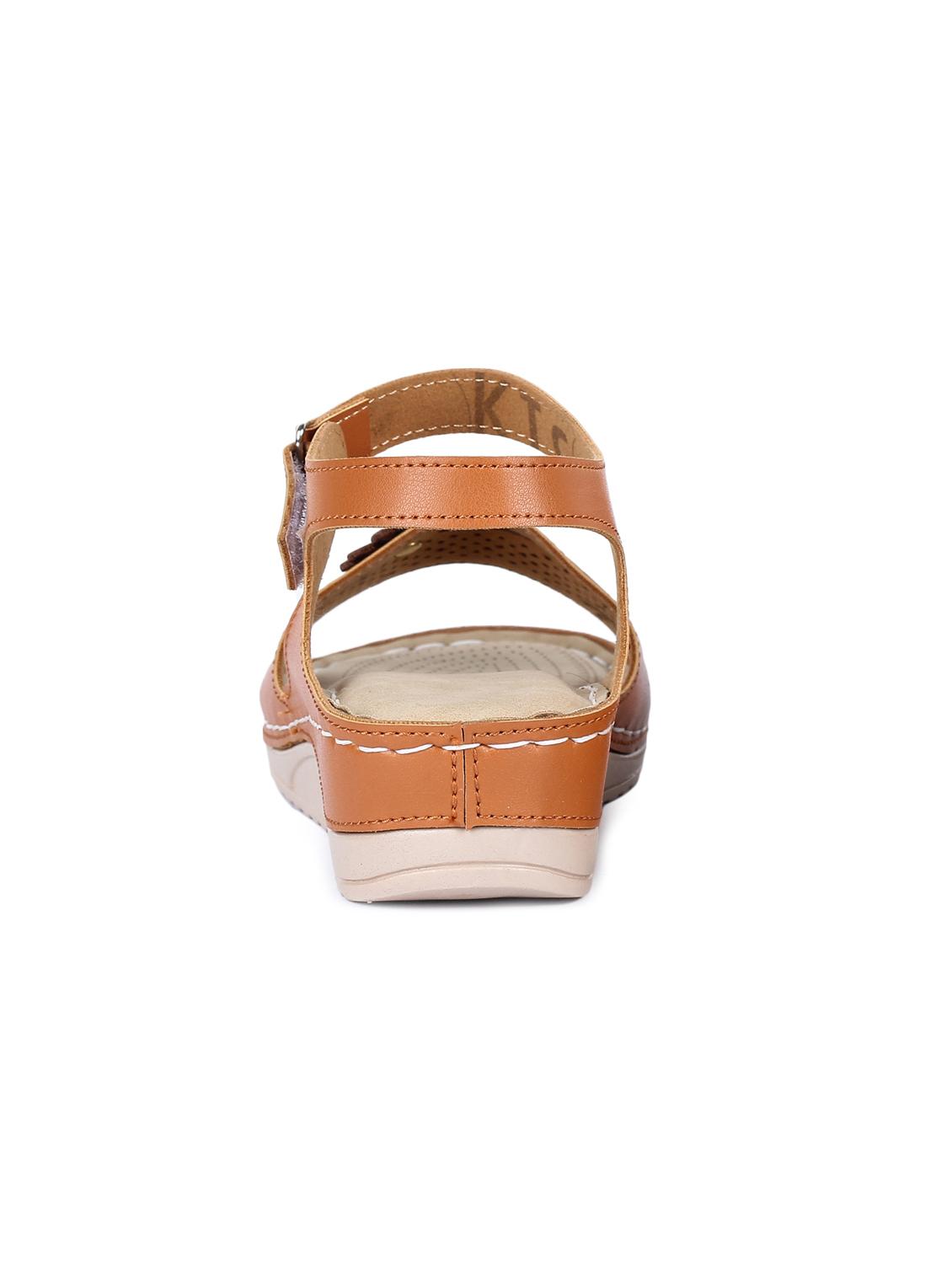 tan back strap wedges - 16893698 - Standard Image - 2