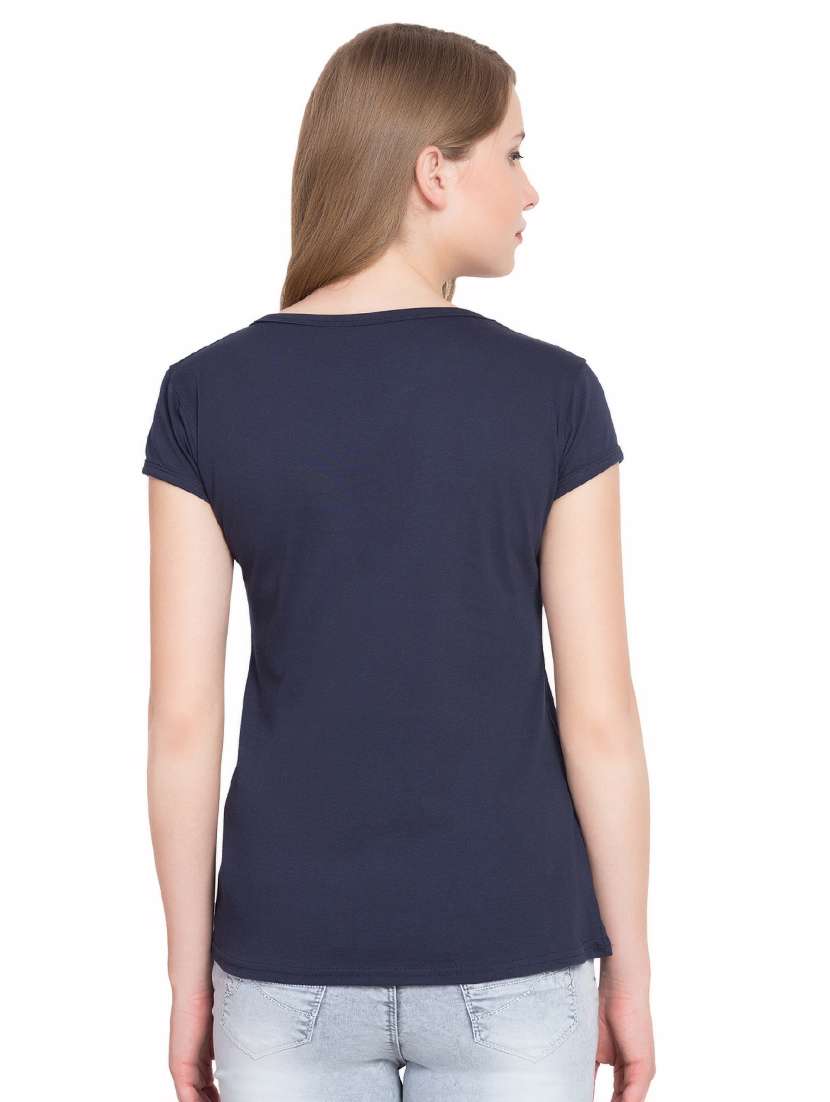 round neck printed tee - 16894022 - Standard Image - 2