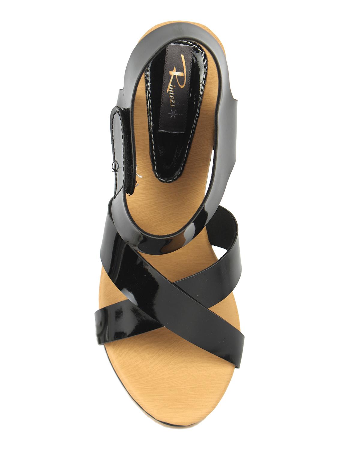 black platforms wedges - 16894208 - Standard Image - 2