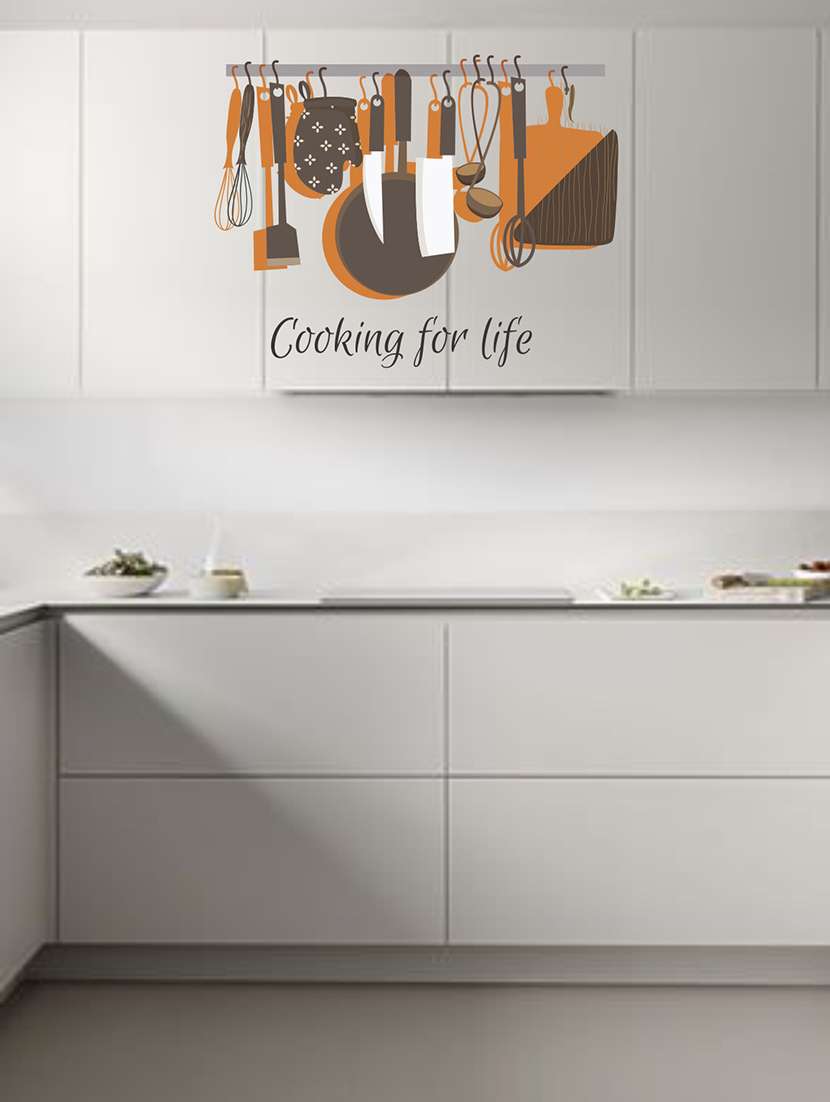  cooking for life kitchen wall sticker  
