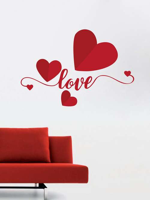  love heart wall sticker  