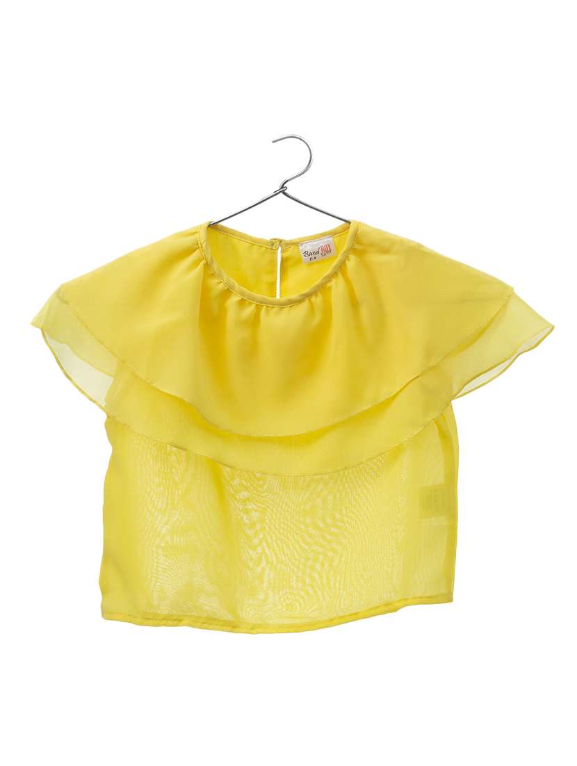 girls round neck top