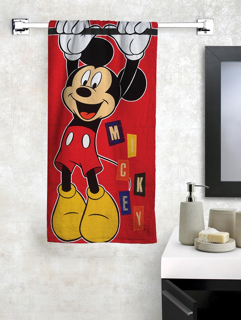 disney mickey mouse kids bath towel  