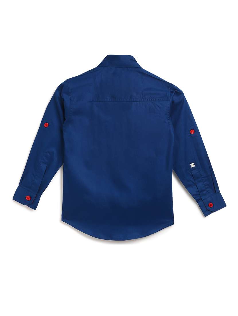blue cotton shirt - 16896592 -  Standard Image - 2