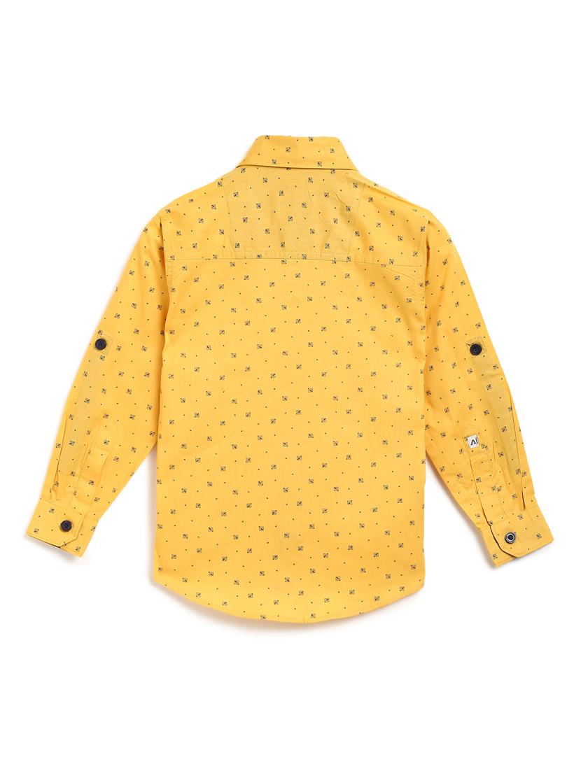yellow cotton shirt - 16896600 - Standard Image - 2