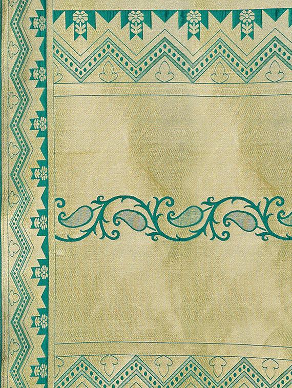 ethnic motif banarasi saree with blouse - 16896828 - Standard Image - 2