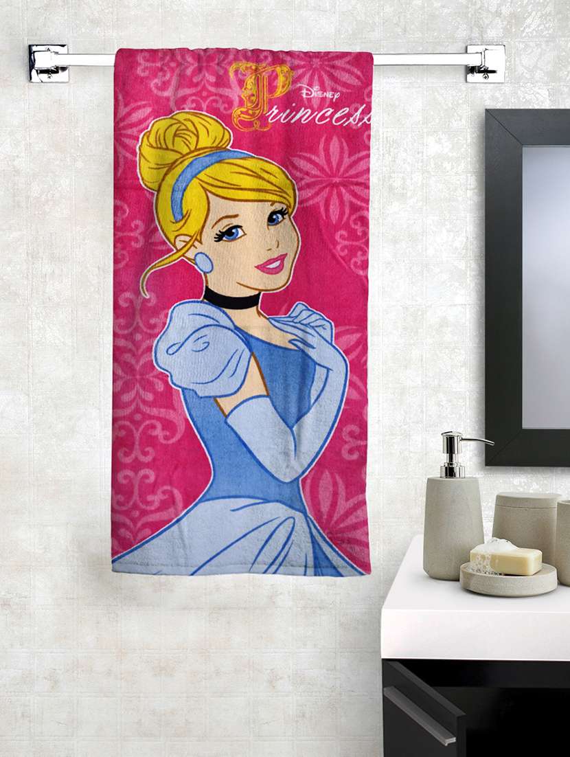 princess bath towel 