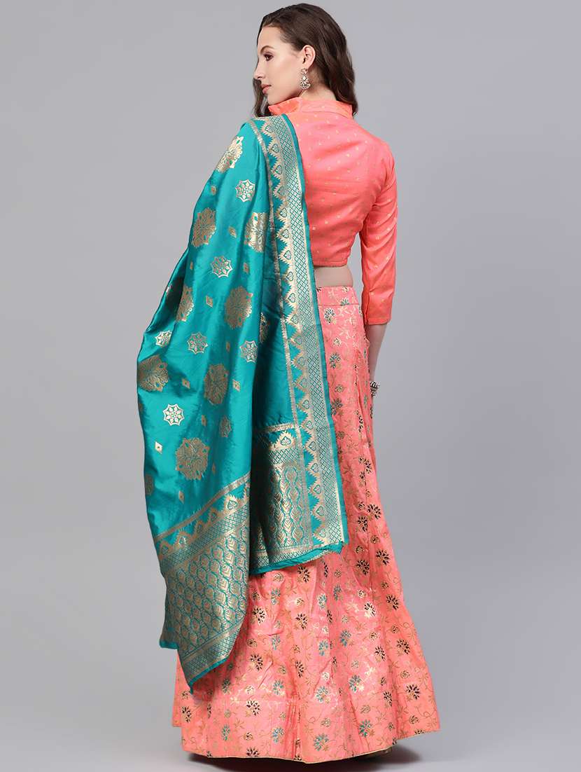 self design a-line lehenga - 16901153 -  Standard Image - 2