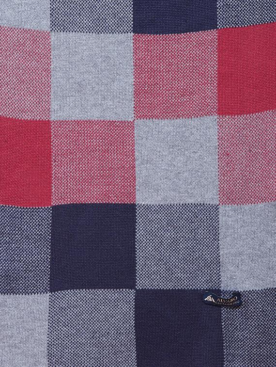 grey checkered muffler - 16902373 - Standard Image - 2