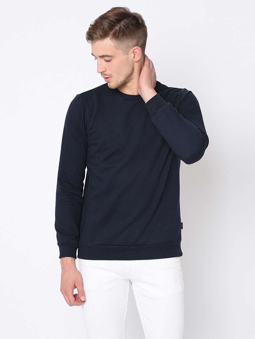 mens plain sweatshirt