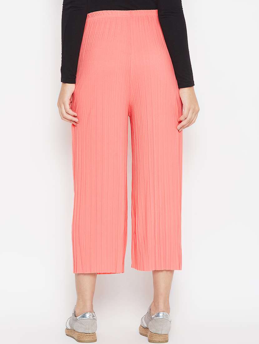 drawstring waist flared palazzo - 16906977 -  Standard Image - 2