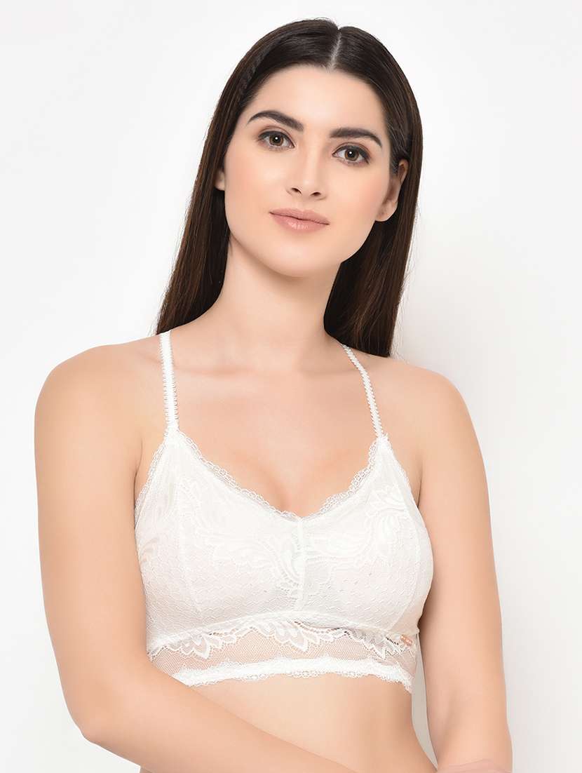 styled back laced bralette